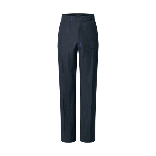 Tailored Wool Drawstring Pants