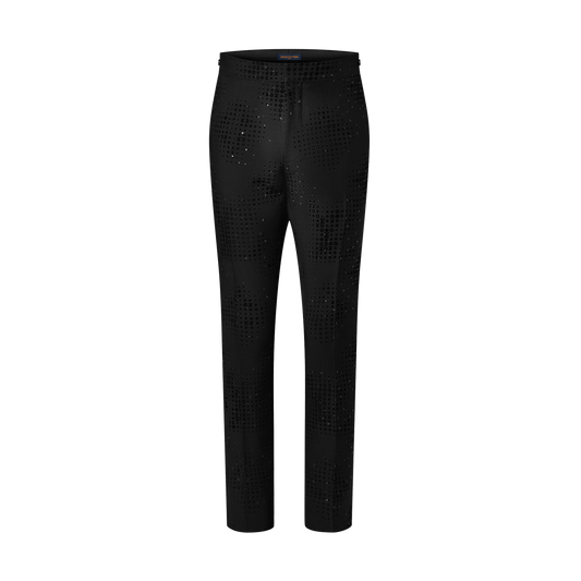 Monogram Wool Evening Pants