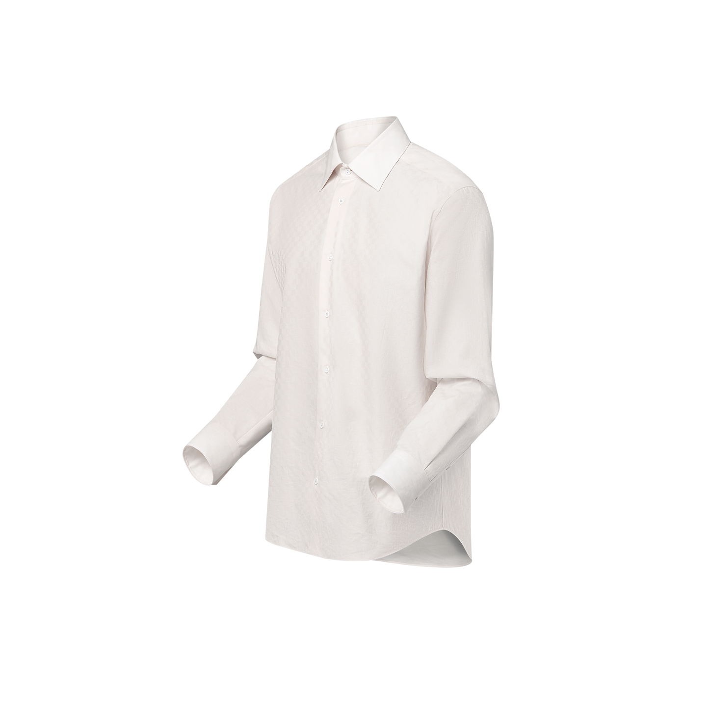 Long-Sleeved Cotton Shirt