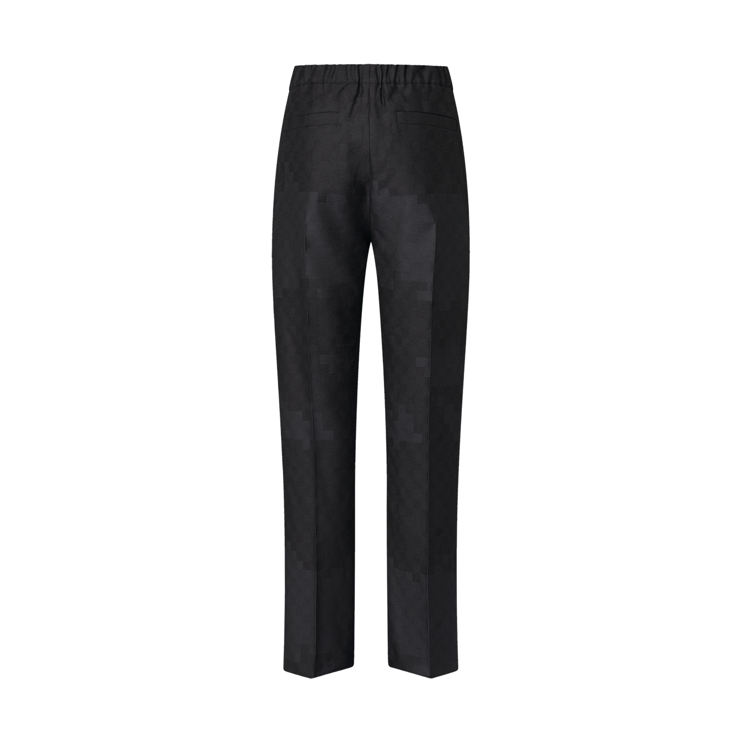 Silk And Wool Blend Drawstring Pants